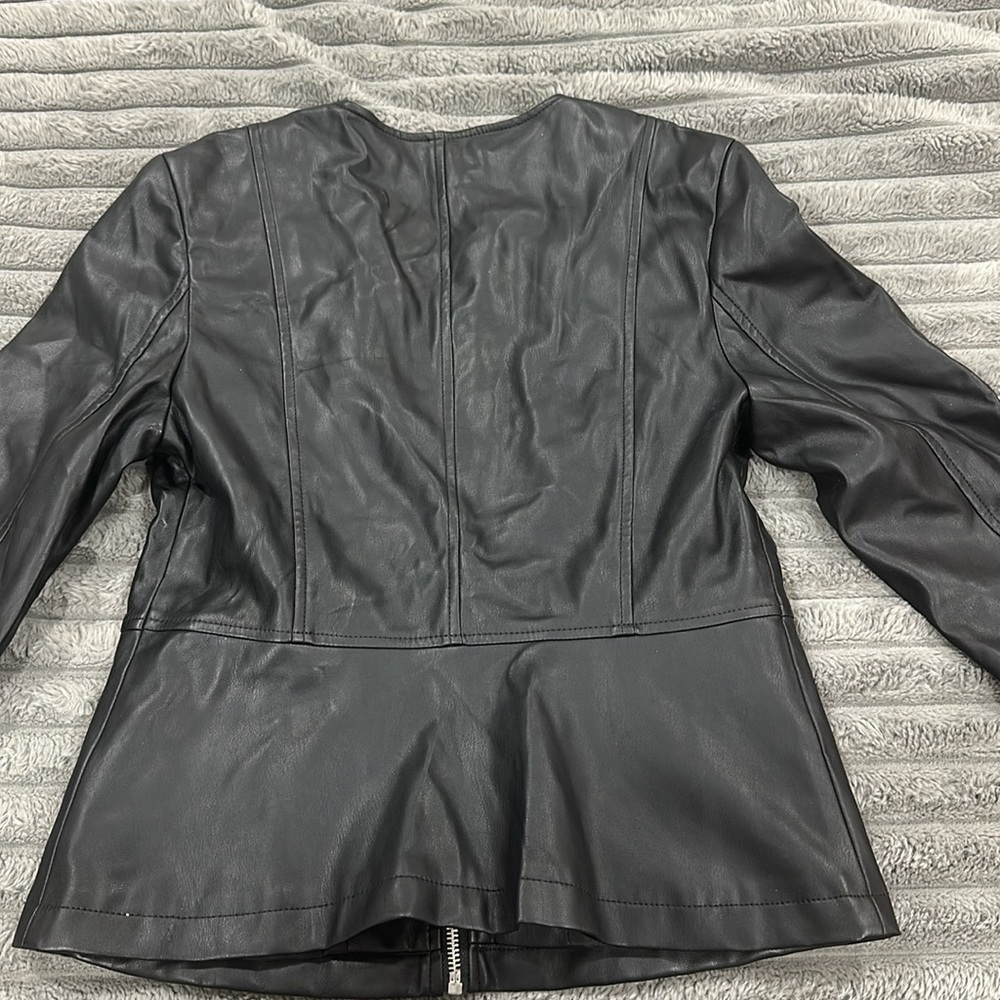 Zara leather jacket - Picture 2 of 5